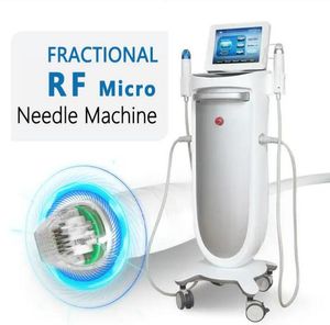 New 2 in1 Fractional RF Micro-needle Machine Pigment Scar Acne Wrinkle Stretch Removal Rf Microneedling face lifting therapy Skin Rejuvenation Beauty Machine