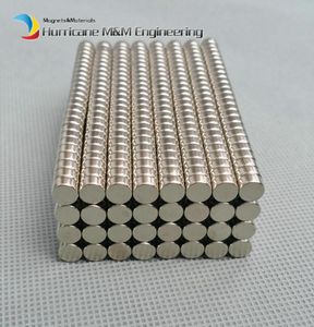 1002000 pezzi Ndfeb Micro Magnet Disc Dia 6x3 Mm Magnete di precisione Magneti al neodimio Sensore Magneti in terre rare Grado N42 Nicuni7077975