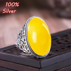 925 Sterling Silber Farbe 15*25MM Basis Intarsien Wachs Türkis Ringrohlinge Fassungen Verstellbarer Ring DIY Schmuck 240109