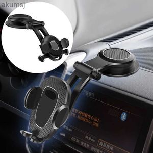 Cell Phone Mounts Holders Car Phone Holder Universal Telefon Mobile Phone Support Car Dashboard Windshield Mount Stand for 13Pro Max YQ240110