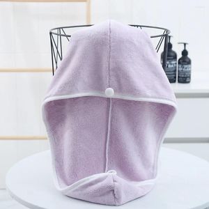 Towel Bathroom Absorbent Women Adult Quick-Drying Bath Thicker Shower Long Curly Hair Cap Dry Head Microfiber