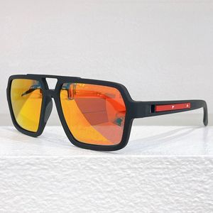 Linea Rossa SPS01X DG008F Óculos de sol Designer Mens Pilot Black Frame Color Lens Óculos de sol da moda