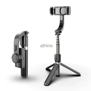 Monopodi selfie monopodi Gimbal Stabilizer Gimbal Phone Self Stick Sublittle Respugi regolabile per Android L08 YQ240110