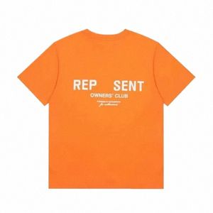 TshirtデザイナーNew Mens Women Designers Represent The Represent The Satars loose loose oftopual in the Uk Fashion Brands Cotton Topsシャツグラフィック印刷ティーC Z1Y6＃