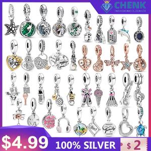 Pendants B38 denizyıldızı kuş kafesi cazibesi 925 Sterling gümüş yüksek kaliteli mücevher aksesuarları Çin fabrikası toptan orijinal