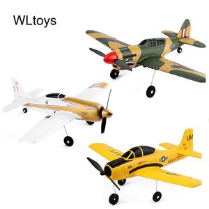 WLtoys XK A220 A210 A260 A250 24G 4Ch 6G3D modelo dublê avião sixaxis RC avião planador elétrico drone brinquedos ao ar livre presente 240110