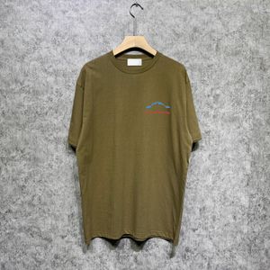 Hip Hop Street Wear Impressão T-Shirt Manga Curta Casual Tee Olive Mens Designer Moda Top Camisas Camisetas Verão S-XXL