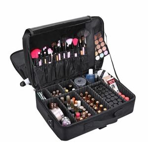 Brushes Professional Female Storage Brand Makeup Organizer Large Women Bolso Mujer Cosmetic Bag High Quality Makeup Cases for Brushes