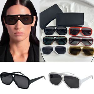 Gafas de sol resistentes a UV400 de alta calidad para mujer, lujosas gafas con montura rectangular, gafas de sol con foto de calle de diseñador, caja de embalaje superior SL569