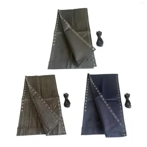 Travesseiro tecido de substituição universal com cordas capa reclinável para piscina gramado sofá dobrável