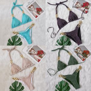 Para mujer sexy bikini traje de baño correa clara traje de baño traje de baño verano bikinis mujer diseñadores ropa color múltiple