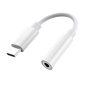 3.5mm Dönüştürme C Mobil Telefon Kulaklık Adaptör Ses Adaptör Kablosu USB C Dönüştürücü TPC, PVC Malzeme, Nikel Kaplama Konektör, Altın Kaplama Kontakları, Ses Sadakat