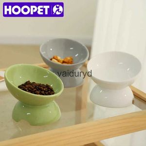 Köpek Kaseleri Besleyiciler Hoopet Eğik Yükseltilmiş Seramik Kedi Kasesi Kediler İçin Yeni Yüksek Ayak Besleyici Kase Yemek Suyu Yükseltilmiş Dish Pet Maşal Vaiduryd