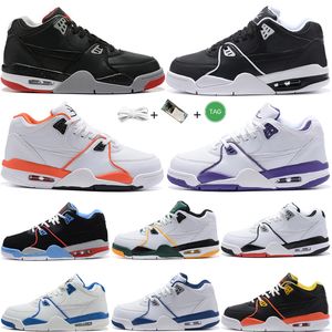 Lot 89 Autentyczne buty do koszykówki Mężczyźni Blue Chicago Black White Court Purple True Blue Orange Fly Gold Sneaker