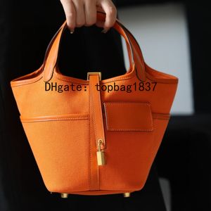 Designerka torba do torby Bag18cm 10a lustro Jakość Orange