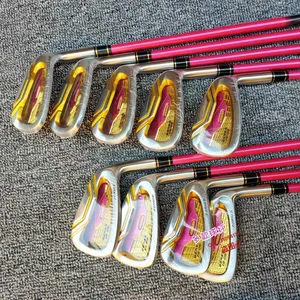 DHL/UPS/FedEx Damen Golf Honma S-06 Golf-Eisen-Set mit Schlägerhauben