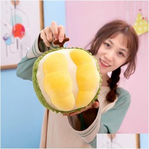 Movies Tv Plush Toy P 22Cm Cute Fruit Dolls Durian Orange Stuffed Soft Cartoon Decor Prop Pillow Chair Cushion Sofa Kids Bir Drop Dh1Hi