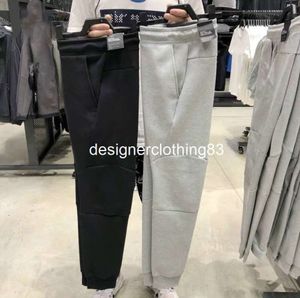 2024 Erkekler Tasarımcı Yaz Pantolon Klasik Spor Sweatpants Mens Lamine Fermuar Tasarım Üst Malzeme Asya Boyut Fitness Joggers Pantolon