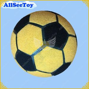 Size 5 HOOk LOOP Magic Tape Inflatable Sticky Football Soccer Ball for Foot Dart Game Dart Board Good Quality 240111