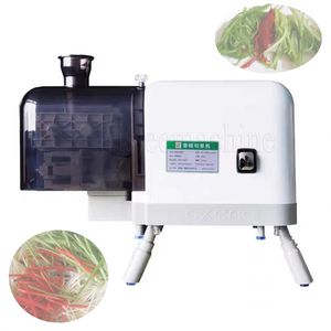 Matskärare Shredder Machine Commercial Green Onion Cutter Graters Cutting Shallots Selery Pepper Strips Machine