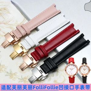 Bracelets Watchbands for Folli Follie Notch Pasp Folli Follie Watch Watch Band Lady Bubble Series 12 16 mm Watch Pasp