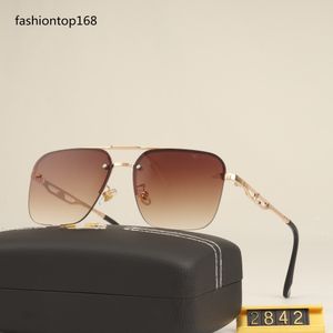 Óculos de sol emoldurados quadrados de alta qualidade para homens e mulheres Lentes de vidro reais Óculos de sol masculinos de designer de moda com óculos