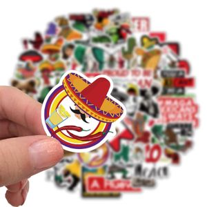 Skate Accessories 50Pcs Mexican Style Stickers Waterproof Vinyl Sticker For Skateboard Laptop Lage Bicycle Motorcycle Phone Car Decals Otkhz