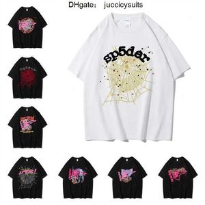 Mode sp5der 555555 mäns t-shirt designer spindel unga bandit king tshirt ängel serie nummer män kvinnor 1 högkvalitativ spindel webbtryck mönster tees lvzb