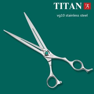 Titan Professional Grooming Scissors Pet Tools Dog Cut Machine Scissors 75 tum 240110