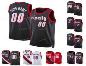 75th 2022 City Earned Edition Custom Damian 0 Lillard CJ 3 McCollum Norman 24 Powell Jusuf 27 Nurkic Anfernee 1 Simons Basketball 8841403