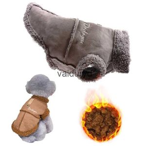 Odzież dla psa zima płaszcz dla małych średnich ubrań ciepłe szczeniak et francuski buldog chihuahua strój mops kamizelka kostium