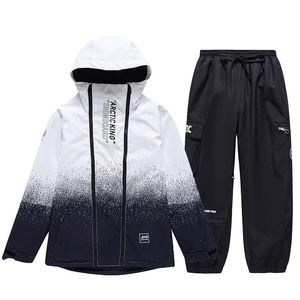 Skianzug-Sets für Damen und Herren, Snowboard-Kleidung, wasserdicht, Outdoor-Schneekostüm, Jacke oder Hose, Pullover, Winter 240111