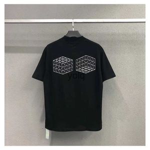 Męskie koszulki c.e tee cavempt T-shirt mężczyźni kobiety lato wysokiej jakości t-shirty streetwear streetwear BA C.E Rubik's Tops 2024yolq