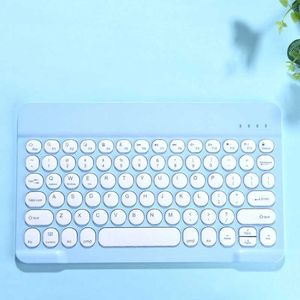 Keyboards Spanish/Koean/Russian Keyboard Ultra Thin Wireless Keyboard Mouse iPad Pro Samsung Keyboard Bluetooth-compatibleL240105