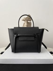 Designer-Taschen Damen-Taschenriemen mit Nano-Griff, Lychee-Muster, modische Handtasche, Handtasche, Schultertasche, luxuriöse Umhängetaschen aus echtem Leder mit Box