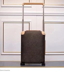 Cabina per bagaglio a mano di grande capacità Alfabeto classico con motivo floreale Viaggi d'affari Senior Pull Rod Ruota universale