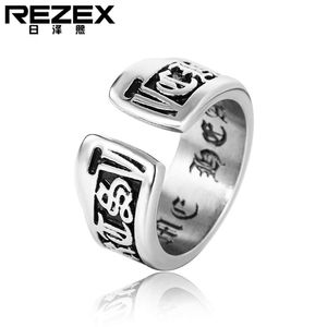 Designer CH Cross Chromes Brand Ring for Men Unisex Jewelry Personalized Open Titanium Steel Heart Fashion Classic Rings Lover Gifts New 2024 Free Shipping U7VZ