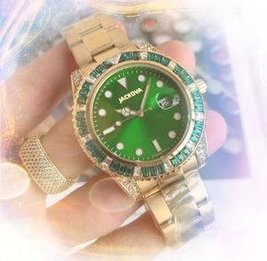 Премиум-цена Популярные мужские часы с цветным бриллиантовым кольцом 42 мм Кварцевый механизм Мужские часы из нержавеющей стали Все преступления Армейские военные часы с большим циферблатом Подарки