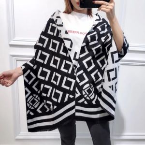 Designer Scarf Luxury Scarf Letter Solid Color Design Scarves Temperament Hundred Style Scarf Winter varm halsduk mycket bra