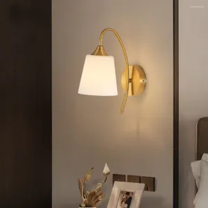 Lâmpadas de parede E27 Luminárias Luzes Noturnas Nordic LED Acrílico Cabeceira Sconce Home Living Room Quarto Corredor Varanda