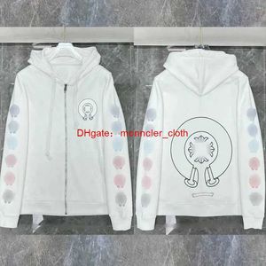 Mens Hoodies Sweatshirts Ch Designer Clothing Hoodie Heart 2024 Ny produkt Tung industrikvalitet CRO -krage Cross Sanskrit Sweat GRMJ