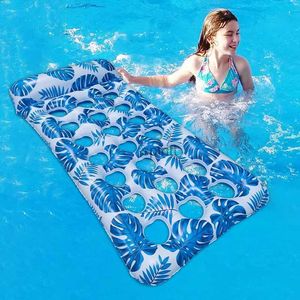 Other Pools SpasHG Inflatable Mattresses Water Swimming Pool Accessories Hammock Lounge Chairs Float Sports Toys Mat YQ240111