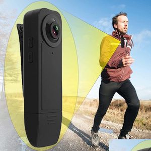 Camcorders A18 Mini Camcorder Camera Body Cameras 1080p HD Night Vision DV Pocket Pen Video Recorder Cam for Home Sports Class Onlin DHSUV