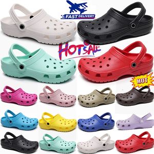 Sandals shoes clog sandal for men women outdoors shoes white black pink blue red green brown yellow indoors shoes c8-m11 free shipping