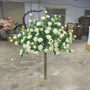 Großhandel Hochzeit/Veranstaltung/Zuhause/Einkaufszentrum Baum Pflanzendekoration Rosa/Weiß Seide Sakura Blumen Bäume Künstliche Kirschblütenbäume