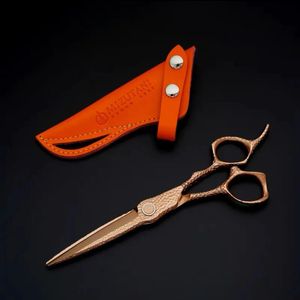 Mizutani Barbershop Professional Barber Tools Salon Haarschneiden dünne Scheren Set 555756627 Zoll Clipper 240110