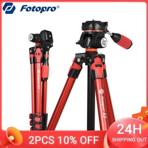 Bags Fotopro Aluminum Camera Tripods Phone Holder Tripod for Nikon Canon Sony Dslr Cmera and Iphone Xiaomi Smartphone S3 3372