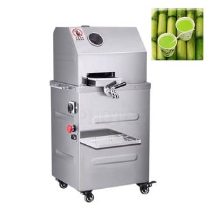 Electric Sugarcane Machine Desktop Vertical Commercial Battery Juicer Stainless Steel Risk Equipment