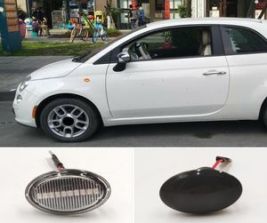 2PCS Lampa sygnałowa LEAD LAKER LAKER LAKI BOLOWE DLA FIAT 4S 63 3P NUOVA 500 ABARTH FORD KA DESDE LANCIA YPSILON MASERATI6924332