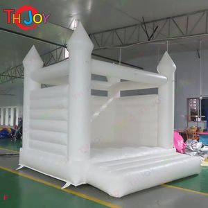 Inflatable Bounce House jumping white Bouncy Castle Love pink light blue black colourful bouncer with blower For events party